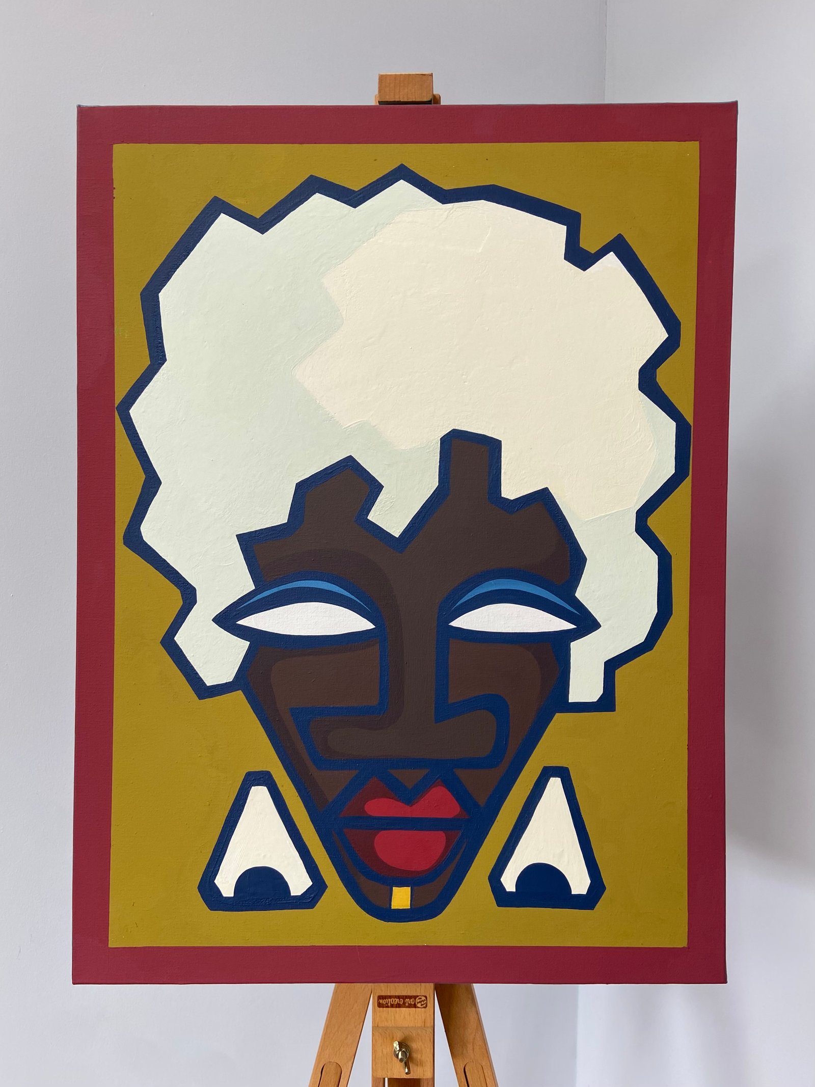 Original art, Black art Black art painting Black women painting home decor 